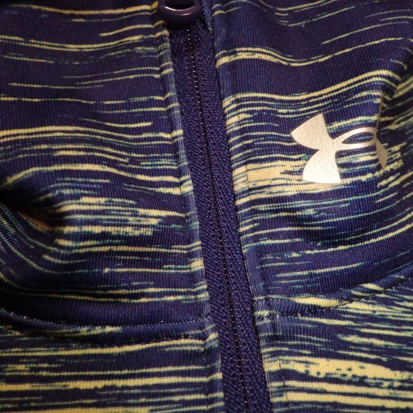 New Under Armour Wm's Coldgear Cozy Printed 1/2 Zip Shirt S - Picture 2 of 14